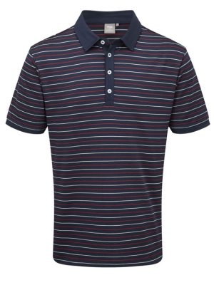 Ping Piké Herr Balfour Marinblå i gruppen Kläder & Accessoarer / Herr / Kortärmat hos Dimbo Golf AB (4550002-6334r)