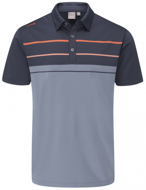 Ping Piké Herr Staton Greystone Multi i gruppen Kläder & Accessoarer / Herr / Kortärmat hos Dimbo Golf AB (4550006-GSM4r)