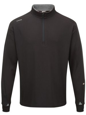 Ping Pullover Half Zip Herr Regent Svart i gruppen Klder & Accessoarer / Herrklder / LNGRMAT hos Dimbo Golf AB (4554001-0604r)