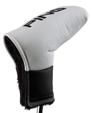 Ping Headcover Core Putter  Blade Vit/Svart i gruppen Golftillbehr / Headcover Putter hos Dimbo Golf AB (4581022-729910)