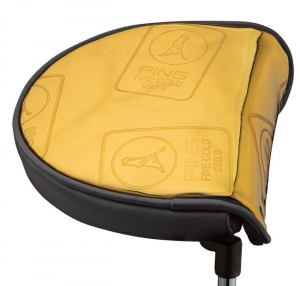 Ping Headcover Gold Putter Mallet i gruppen Golftillbehör / Headcover Putter hos Dimbo Golf AB (4581023-7212799)