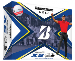 Bridgestone Golfboll Tour B XS (1st duss) Tiger Edition i gruppen Golfbollar hos Dimbo Golf AB (4916019-2010XST)