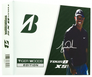 Bridgestone Golfboll Tour B XS (1st duss) Tiger Edition i gruppen Golfbollar hos Dimbo Golf AB (4916023-2010XST)