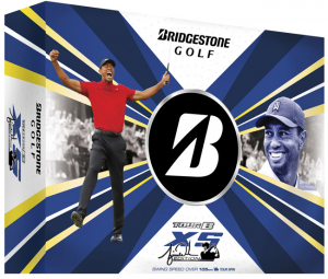 Bridgestone Golfboll 2022 Tour B XS (1st duss) Tiger Edition i gruppen Golfbollar / Bridgestone Golfbollar hos Dimbo Golf AB (4916024-2212XST)