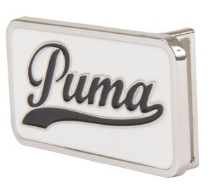 Puma Bälte 908317 Script Vit i gruppen Kläder & Accessoarer / Accessoarer / Bälten hos Dimbo Golf AB (5510011-04)
