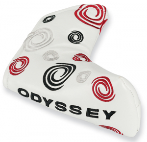 Odyssey Headcover Putter Blade Funky Swirl Vit i gruppen Golftillbehr / Headcover Putter hos Dimbo Golf AB (5881005-15)