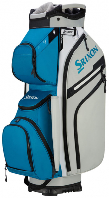 Srixon Premium Vagnbag Aqua/Gr i gruppen Golfbagar / Vagnbagar hos Dimbo Golf AB (6812015-122444)