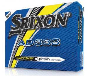 Srixon Golfboll AD333 Gul (1st dussin) i gruppen Arkiv Utgngna Produkter hos Dimbo Golf AB (6815017-30)