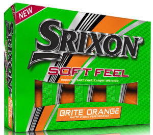 Srixon Golfboll Softfeel Brite Orange (1st dussin) i gruppen Arkiv Utgngna Produkter hos Dimbo Golf AB (6815019-160)