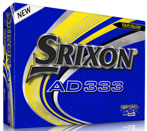 Srixon Golfboll AD333 2020 Gul (1st dussin) i gruppen Arkiv Utgngna Produkter hos Dimbo Golf AB (6815021-30)
