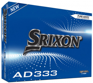 Srixon Golfboll AD333 2022 Pure White (1st dussin) i gruppen Golfbollar hos Dimbo Golf AB (6815025-10)