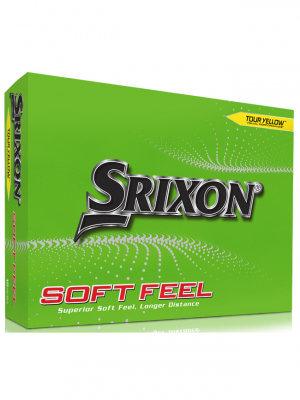 Srixon Softfeel Golfboll 2023 Gul (1st dussin) i gruppen Golfbollar hos Dimbo Golf AB (6815027-334258)