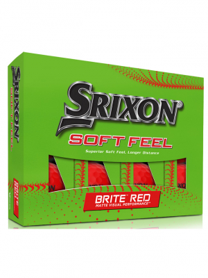 Srixon Softfeel Golfboll 2023 Brite Rd (1st dussin) i gruppen Golfbollar hos Dimbo Golf AB (6815027-334271)