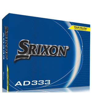 Srixon AD333 Golfboll 2024 Gul (1st dussin) i gruppen Golfbollar hos Dimbo Golf AB (6815028-344883)