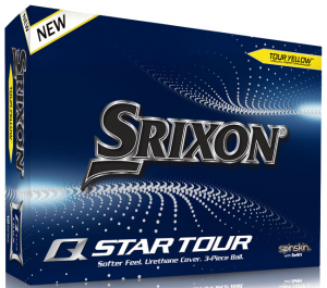 Srixon Golfboll Q-Star Tour 2022 Gul (1st dussin) i gruppen Golfbollar hos Dimbo Golf AB (6816023-322507)