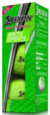 Srixon Golfboll Softfeel Brite Grn (3-pack) i gruppen Arkiv Utgngna Produkter hos Dimbo Golf AB (6818007-40)
