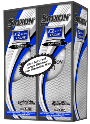 Srixon Golfboll Q-Star Tour Vit (6-pack) i gruppen Rea & Begagnat / Rea Golfbollar hos Dimbo Golf AB (6818015-610)