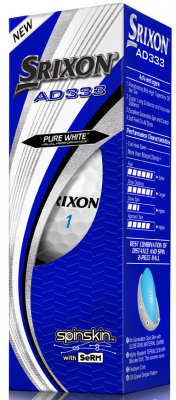 Srixon Golfboll AD333 2020 Vit (3-pack) i gruppen Arkiv Utgngna Produkter hos Dimbo Golf AB (6818017-10)