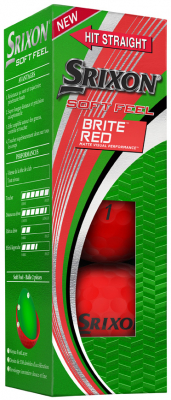 Srixon Golfboll Softfeel 2020 Brite Rd (3-pack) i gruppen Arkiv Utgngna Produkter hos Dimbo Golf AB (6818019-50)