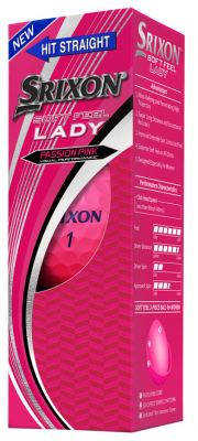 Srixon Golfboll Softfeel 2020 Rosa Dam (3-pack) i gruppen Arkiv Utgngna Produkter hos Dimbo Golf AB (6818020-50)