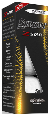 Srixon Golfboll Z-Star Pure 2021 Vit (3-pack) i gruppen Arkiv Utgngna Produkter hos Dimbo Golf AB (6818023-10)