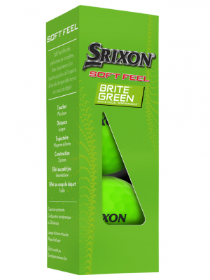 Srixon Golfboll Softfeel 2023 Brite Grn (3-pack) i gruppen Golfbollar hos Dimbo Golf AB (6818032-40)