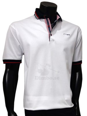 AP Herr Piké 1602 Vit i gruppen Kläder & Accessoarer / Herr / Kortärmat hos Dimbo Golf AB (6950097-1504r)