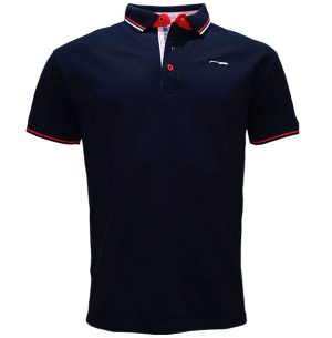 AP Herr Piké 1602 Marinblå i gruppen Kläder & Accessoarer / Herr / Kortärmat hos Dimbo Golf AB (6950097-2704r)