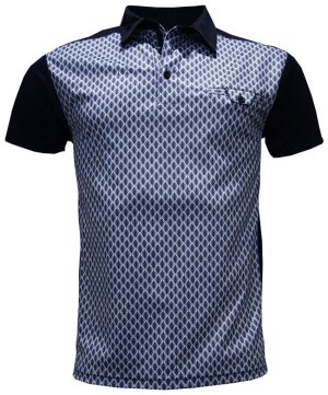 AP Herr Piké Lucool 1811 Marinblå i gruppen Kläder & Accessoarer / Herr / Kortärmat hos Dimbo Golf AB (6950124-0704r)