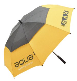 Big Max Paraply Aqua Gul/Grafit i gruppen Golftillbehr / Golfparaplyer / Big Max Paraply hos Dimbo Golf AB (7775001-3095)