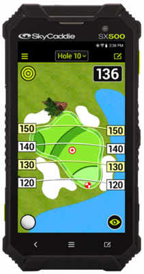SkyCaddie Golfgps SX500 Svart i gruppen Elektronik / GPS Handenheter hos Dimbo Golf AB (8788010-500SX)