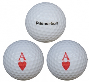 WL Golfboll Vit Hjrter Ess - Pilsnerboll (1st 3-pack) i gruppen Golfbollar hos Dimbo Golf AB (9918100-100806)