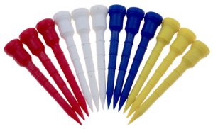 Peg Lignum 12st 72mm Färgade i gruppen Golftillbehör / Peggar hos Dimbo Golf AB (9981123)
