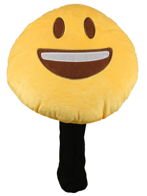 Winning Edge Headcover Driver Emoticon Smiley | Winning Edge Headcovers ...