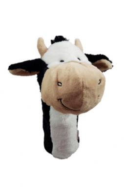 Daphne Headcover Driver Glad Ko i gruppen Golftillbehr / Headcover Metalwoods / Daphne Headcovers hos Dimbo Golf AB (9981190-66COW)