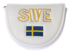 Sverige Headcover Putter Mallet Vit i gruppen Golftillbehr / Headcover Putter / PRG Headcover hos Dimbo Golf AB (9981192-186)