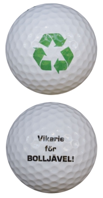 WL Golfboll Vit tervinning - Vikarie fr BOLLJVEL! 1st i gruppen Golfbollar hos Dimbo Golf AB (9987100-100608)