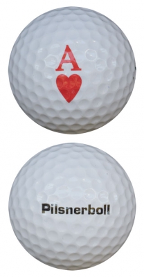 WL Golfboll Vit Hjrter Ess - Pilsnerboll 1st i gruppen Golfbollar hos Dimbo Golf AB (9987100-100806)