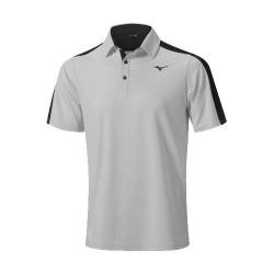 Mizuno Piké Herr Comp Trim Grå