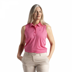 Cross Sportswear Dam Ärmlös Piké Andrea Raspberry Rose
