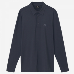 Cross Sportswear Långärmad Piké Nick Dark Pine