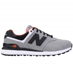 New Balance Golfskor Herr 574 Greens v2 Grå/Svart