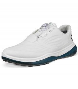 Ecco Golfskor Herr LT1 BOA 61203 Vit/Petrol