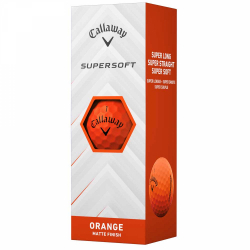 Callaway Supersoft Orange (1st 3-pack)