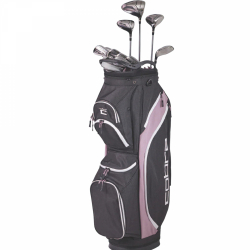 Cobra Nybörjarset Fly XL Svart/Rosa Dam Höger Grafit 9 klubbor