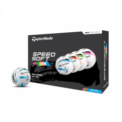TaylorMade Golfboll SpeedSoft Ink Multi - Dussin
