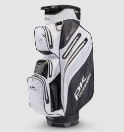 Powa Kaddy Vagnbag Dri-Tech MagLock Vit/Svart