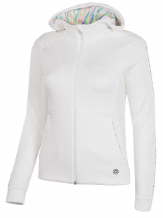 Galvin Green Insula Långärm Hoodie Dam Debra Vit/Multicolor