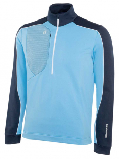 Galvin Green Insula Half Zip Herr Långärm Dave Alaska Blå/Marinblå