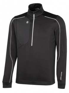 Galvin Green Insula Half Zip Herr Långärm Dave Svart/Vit
